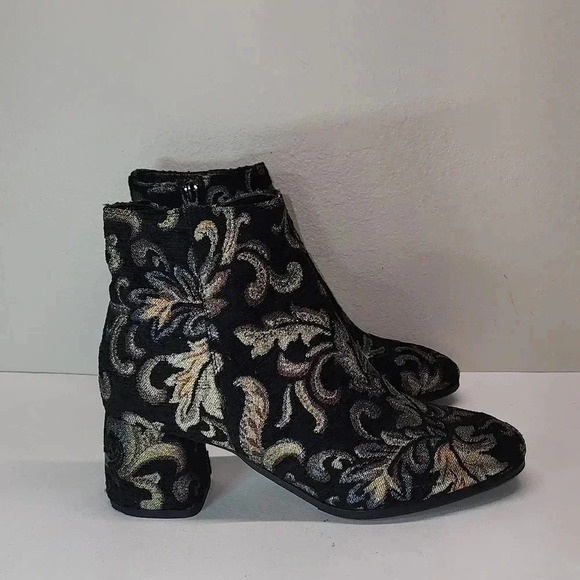 Linea Azzurra women booties size 37 multi color - Picture 5 of 8